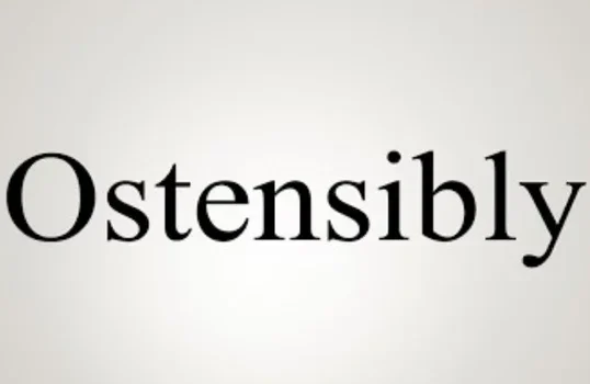 Ostensibly Meaning
