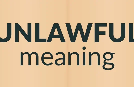 Unlawful Meaning in Law