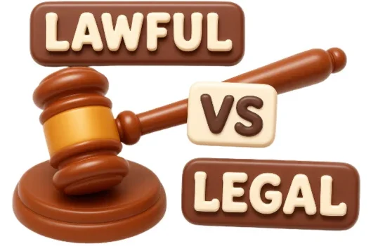 Legal vs Lawful
